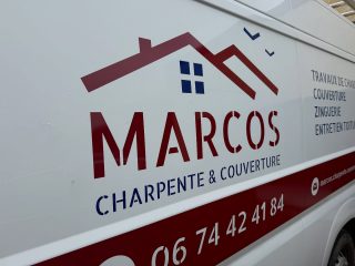 Pose Deco Fourgon @ Marcos Charpente